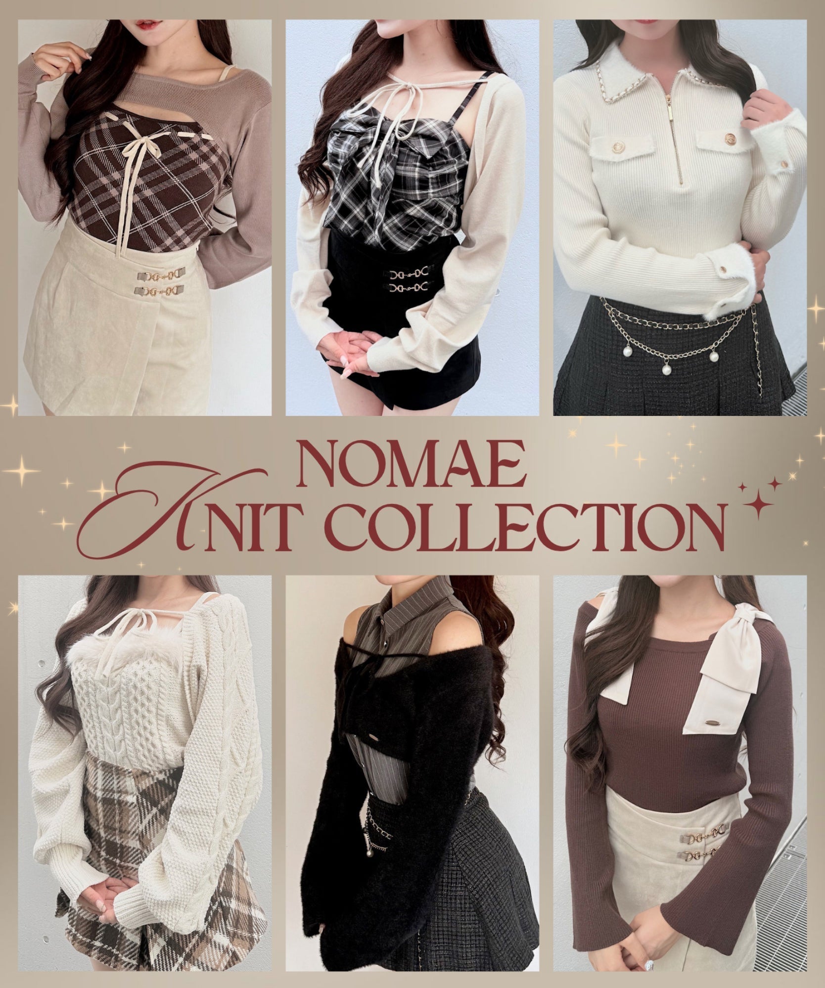 NOMAE】KNIT COLLECTION ✦ – PARK by one way（パークバイ