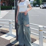 セパレートデニムパンツ