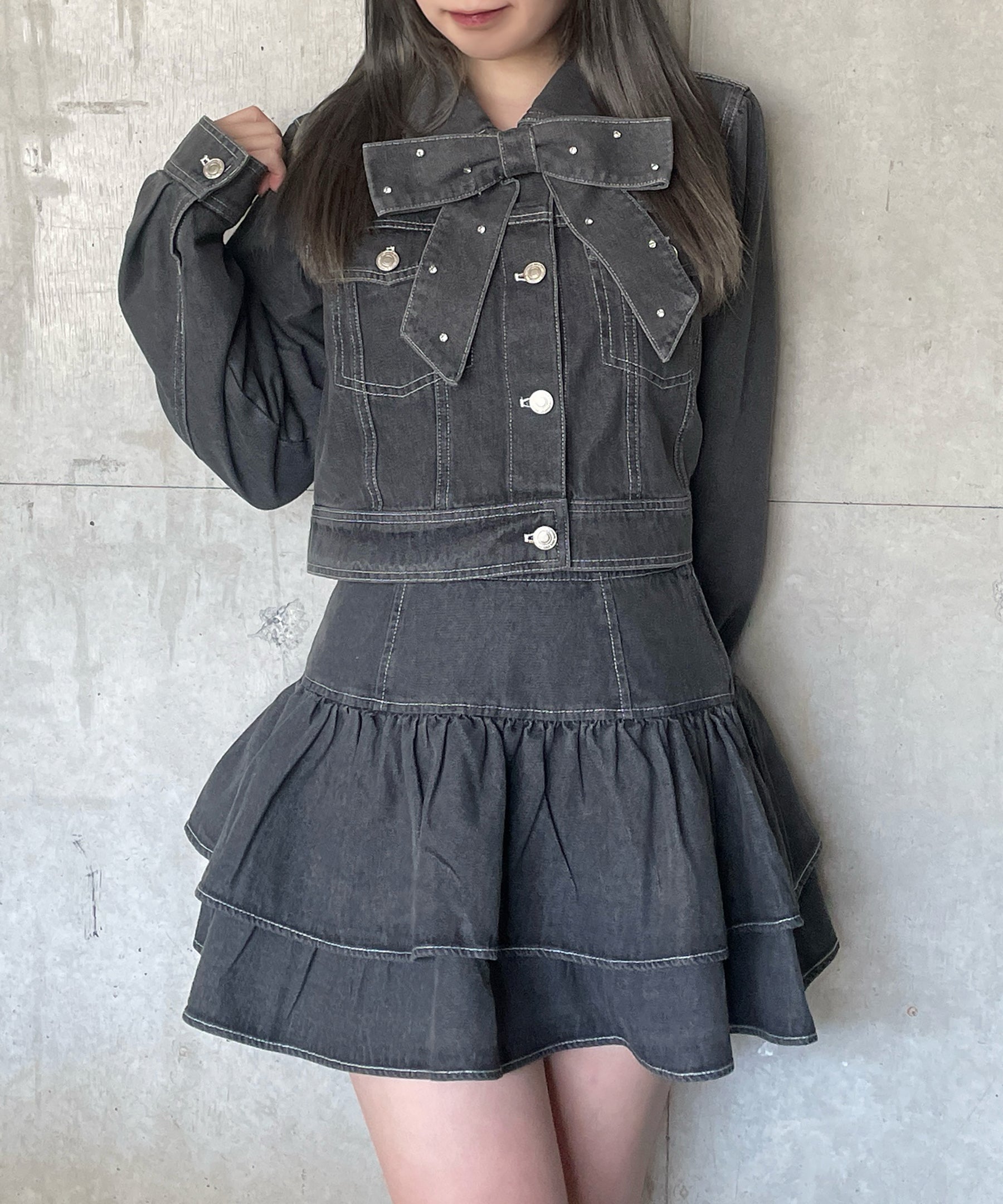 リボン付きGジャン – PARK by one way（パークバイワンウェイ）