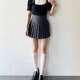 リボンフリルレイヤードトップス