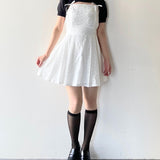 ショートニット×キャミワンピースセット