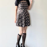ショートニット×キャミワンピースセット