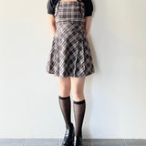 ショートニット×キャミワンピースセット
