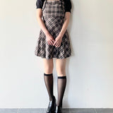 ショートニット×キャミワンピースセット