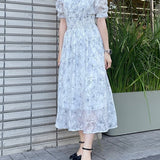 クロスストラップFlowerワンピース
