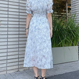 クロスストラップFlowerワンピース