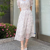 クロスストラップFlowerワンピース