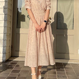 クロスストラップFlowerワンピース