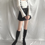 【予約商品 11月中旬発送】レーシングオフショルニット