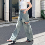 セパレートデニムパンツ