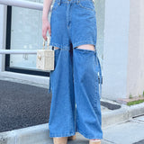 セパレートデニムパンツ