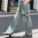 セパレートデニムパンツ