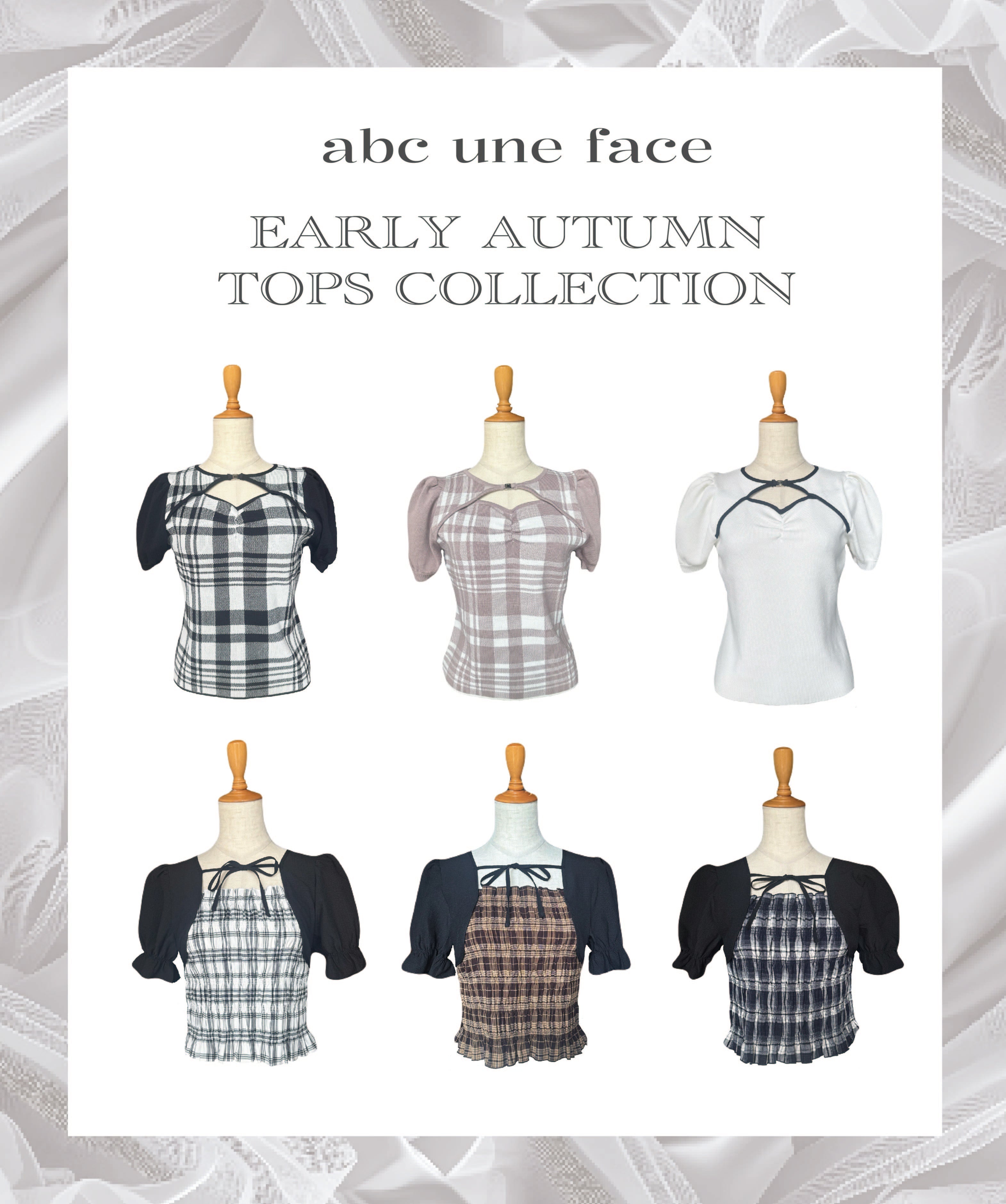 【abc une face】秋先取り！おすすめトップス特集♡