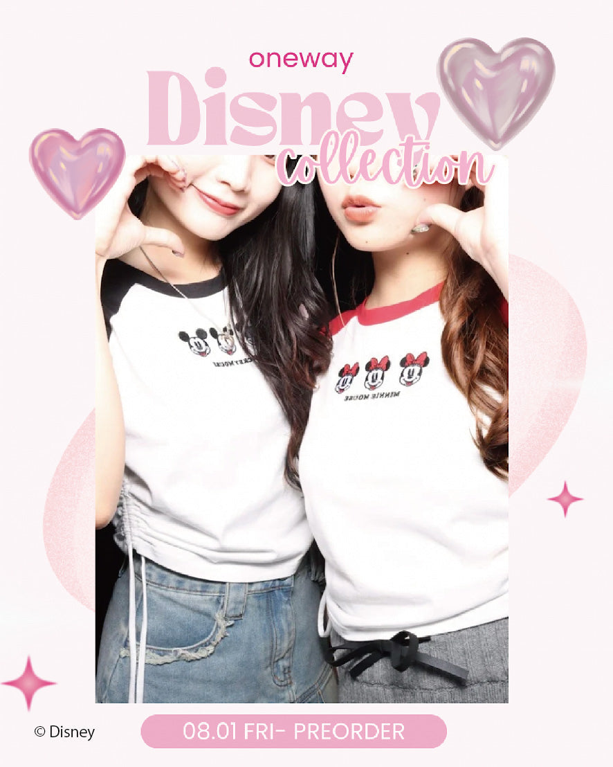 【 oneway / Disney 】ONEWAY GOLD 渋谷109限定販売スタート♡