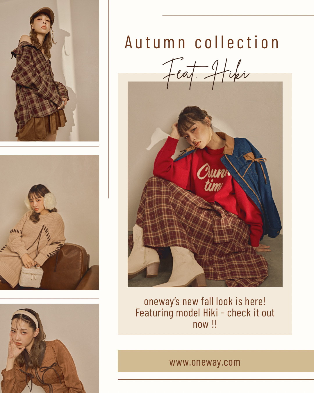 【oneway】Autumn Collection