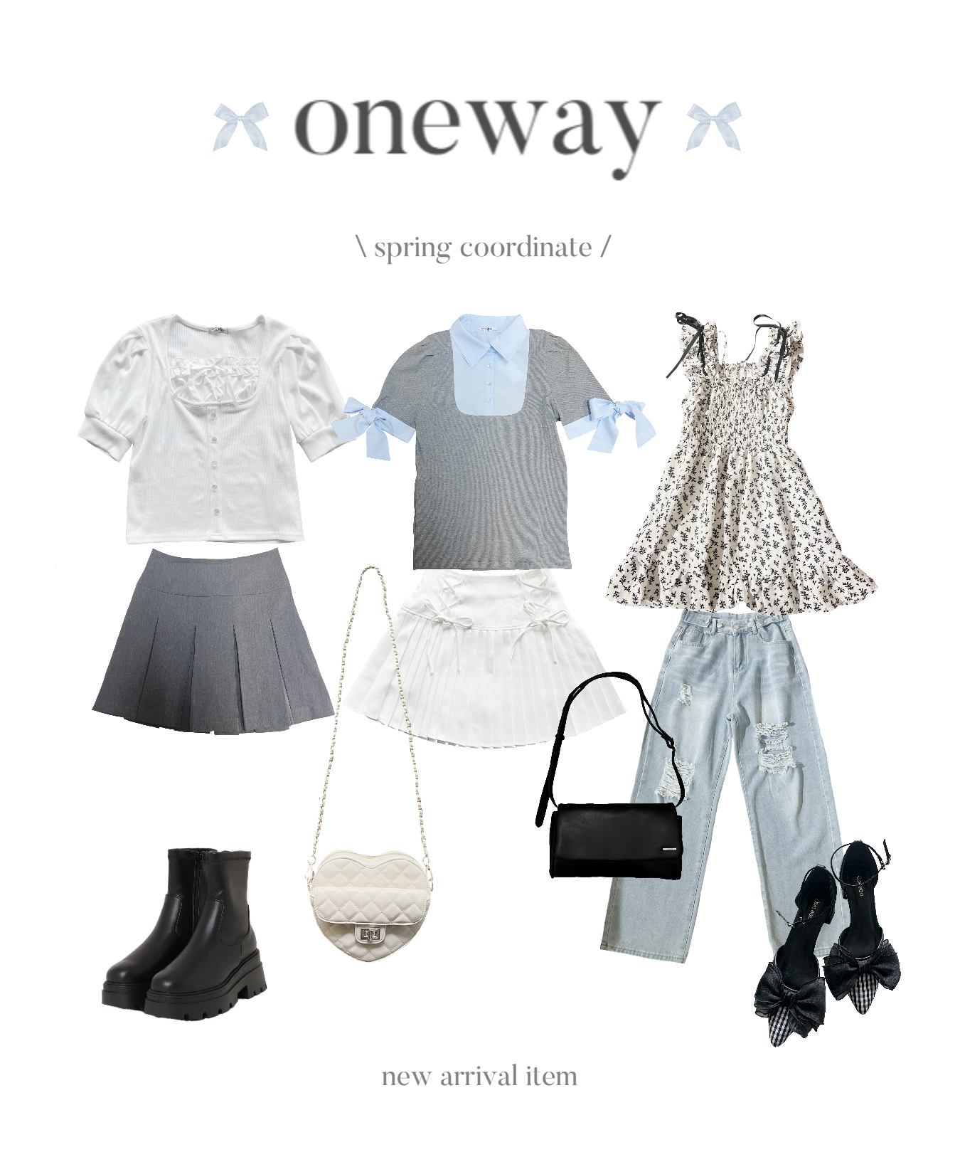 【oneway】春オススメ♡Spring coordinate