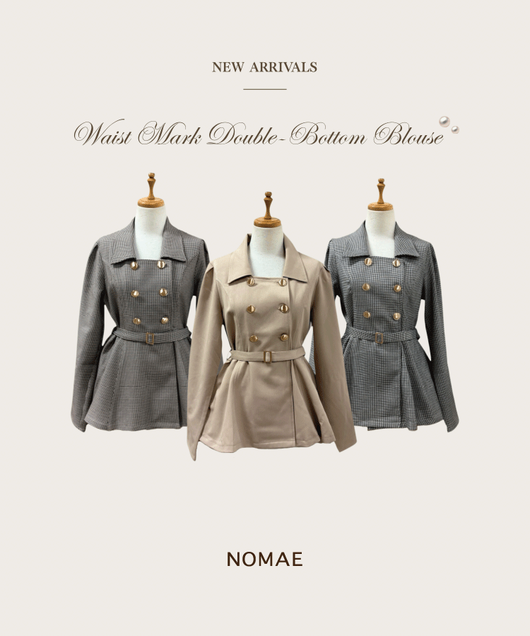 【NOMAE】新作 秋ブラウス登場♡