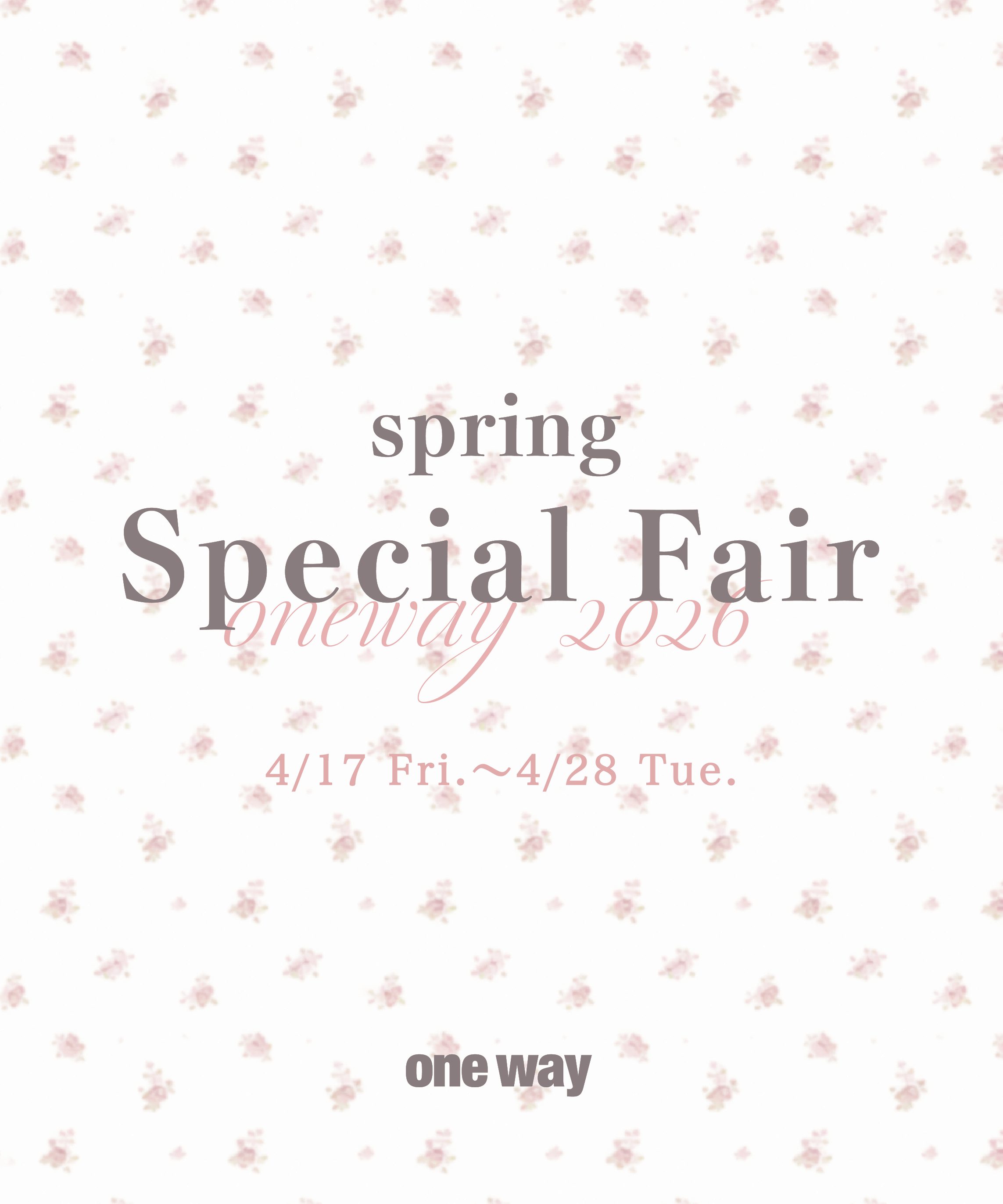 【Limited Event】 ﾟ･  Spring Special Fair⋆*⸜ 🌷 ⸝