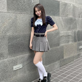 【予約商品　4月上旬発送予定】リボンレイヤードトップス