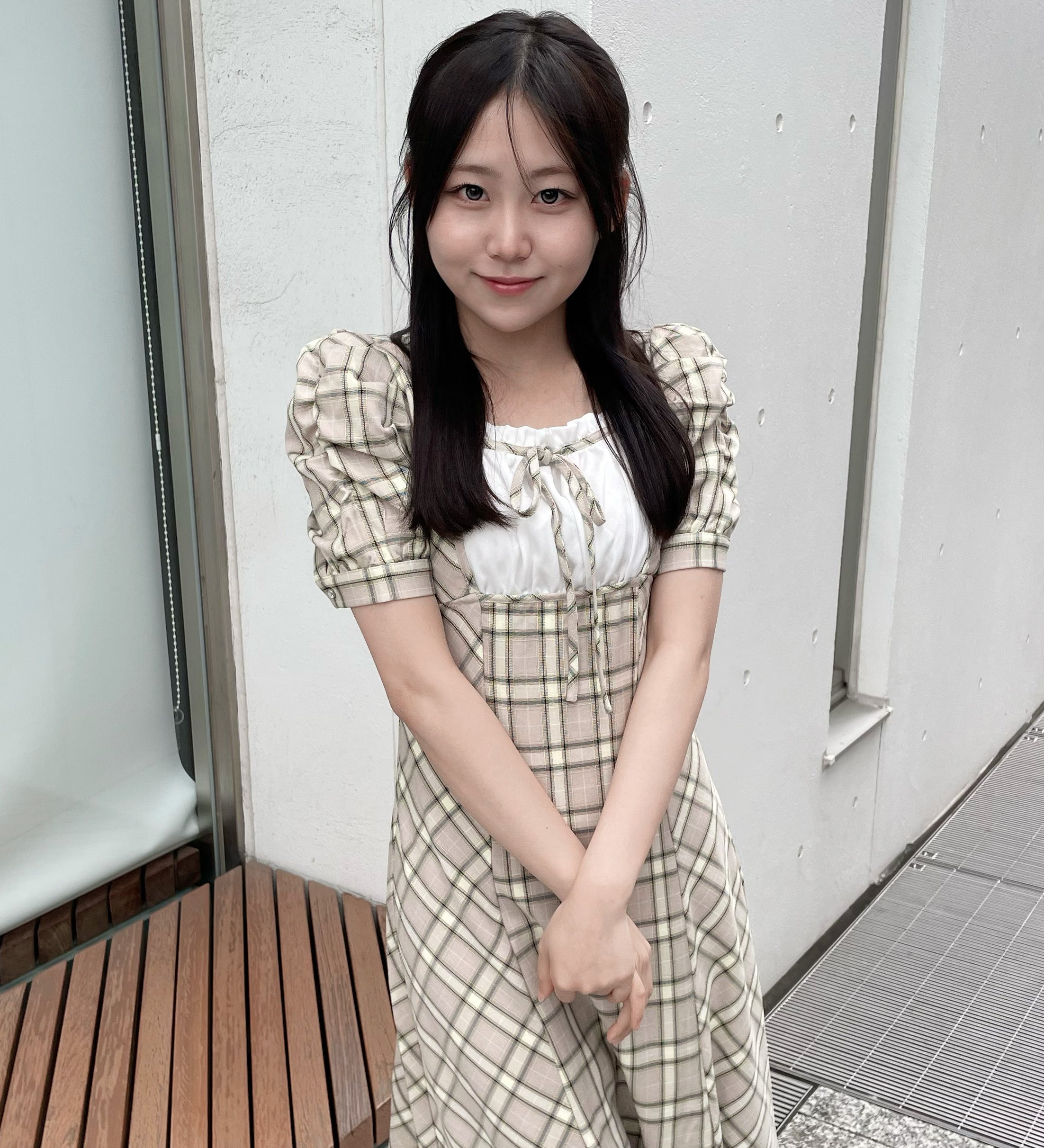 【予約商品　4月中旬発送予定】レイヤードロングワンピース