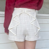 【予約商品 12月中旬発送】
バックリボンショートパンツ