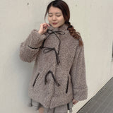 リボンボアジャケット