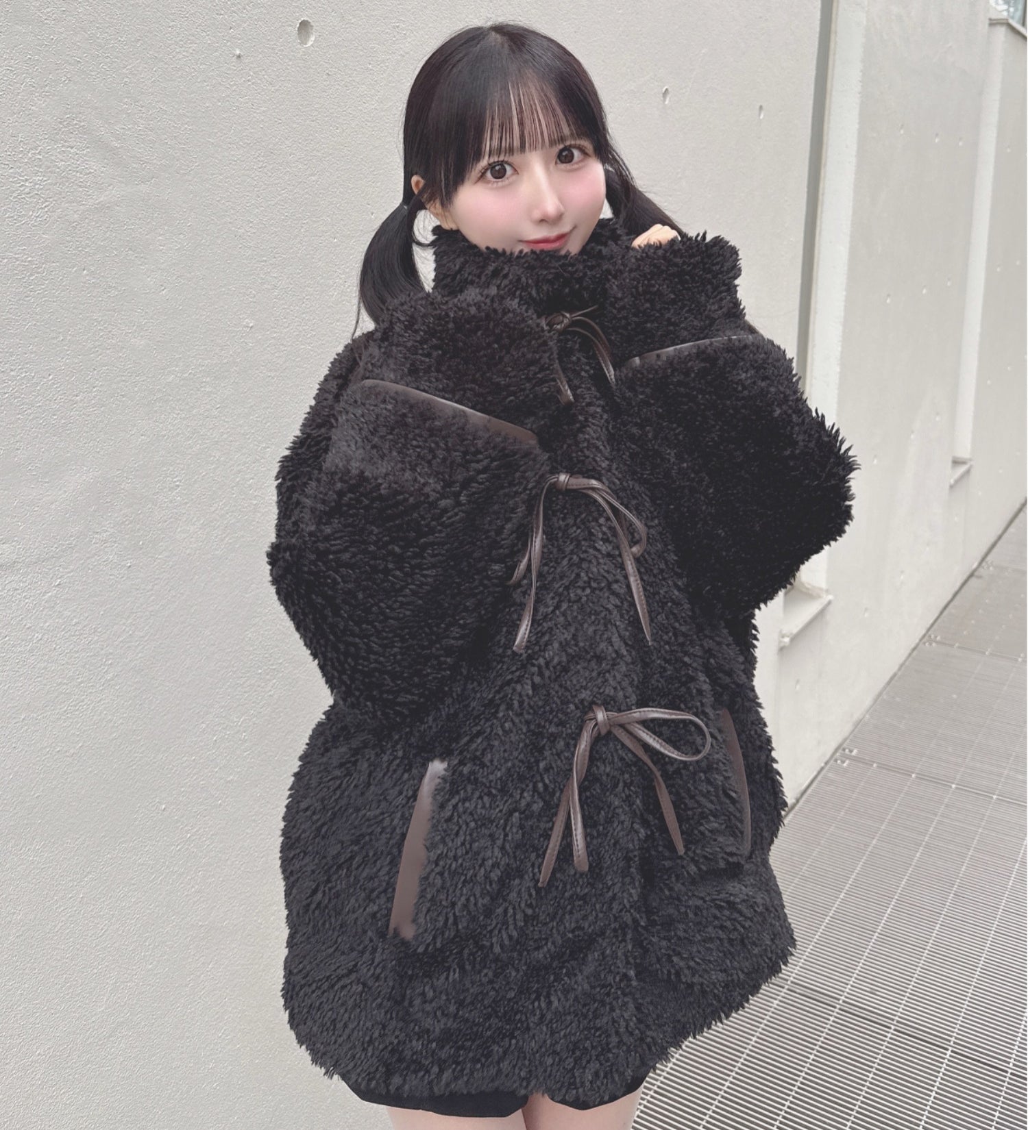 リボンボアジャケット