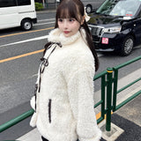 リボンボアジャケット