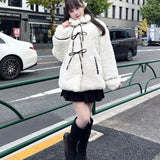 リボンボアジャケット