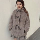 リボンボアジャケット