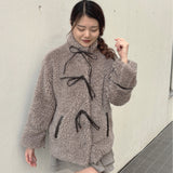 リボンボアジャケット