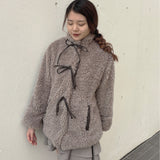 リボンボアジャケット