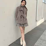 リボンボアジャケット