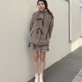 リボンボアジャケット