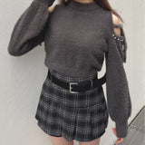 【予約商品 12月中旬発送】肩あきリボンニット