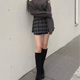 【予約商品 12月中旬発送】肩あきリボンニット