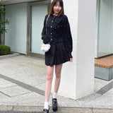 【予約商品 12月中旬発送】ビジューまみれフェザーカーデ