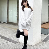 【予約商品 12月下旬発送】ビジュー肩リボンニット