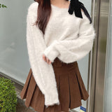 太ベルトプリーツスカート