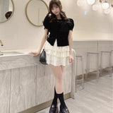 レースティアードスカート