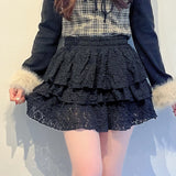 レースティアードスカート