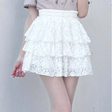レースティアードスカート