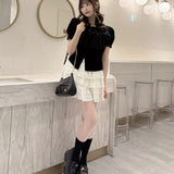 レースティアードスカート