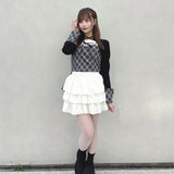 レースティアードスカート