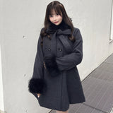 【予約商品 12月中旬発送】ボウタイウールコート