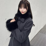 【予約商品 12月中旬発送】ボウタイウールコート