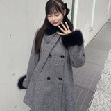 【予約商品 12月中旬発送】ボウタイウールコート