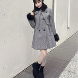 【予約商品 12月中旬発送】ボウタイウールコート