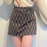 【予約商品 12月中旬発送】サイドスリット台形スカート