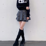 【予約商品 11月下旬発送】アーガイルリボンニット